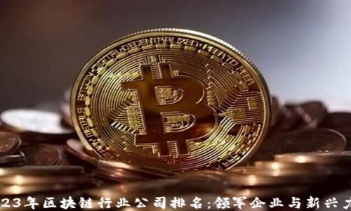 2023年区块链行业公司排名:领军企业与新兴力量